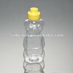 454g/16OZ Plastic PET Bear Honey Bottle Packing With Silicon Valve Cap