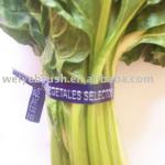 printed paper vegetables twist ties