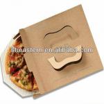Pizza box with handles