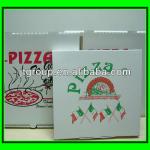white paper pizza box