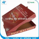 green ecofriendly and safe paper pizza box wholesale