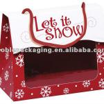 LET IT SNOW Gourmet Window Totes Christmas