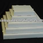 Various sizes Ecofriendly Corrugatedcardboard plain white pizza box