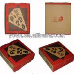 cheap customer LOGO printed inch pape pizza boxes