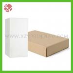 OEM white and brown cheap recycle carton pizza boxes