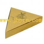 eco friendly triangular kraft paper pizza box
