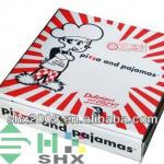Custom various size printed pizza boxes wholesale, made in China