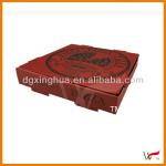 coustomized corrugated brown paper box for pizza
