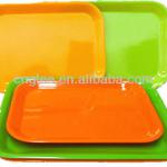 colorful cheap plastic food tray