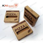 Surface Printing Kraft Paper Pizza Packaging Box