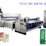 semi automatic pizza box making machine