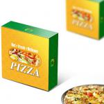 Custom pizza slice box