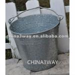 metal water bucket