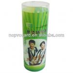 Plastic Gift Drum Box With Lid