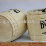 beauty natural wooden barrels without rings