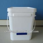 18L good looking and storing square PP plastic ice bucket