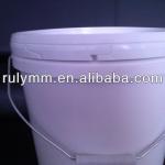 10L plastic paint pail with metal handle