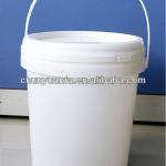 14 Kg PP plastic barrels with lids and handles for paint storage
