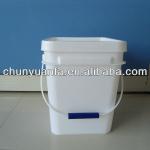 18L good looking and storing square PP plastic ice bucket