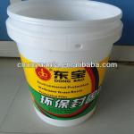PP plastic packaging pail with protective film