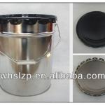 20L tin drum with lid for paint