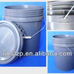 gray acid resistance bucket for paint