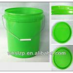 Multi-functional plastic bucket