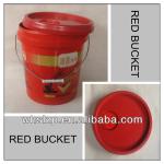 4 gallon bucket red