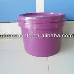 purple plastic washing powder barrel 6L