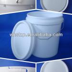 19L/5Gallon high quality paint plastic bucket with metal handle
