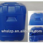 50L quadrate blue HDPE Blowing Plastic pails for solvent