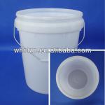 20L plastic barrel for grease with red spout lid