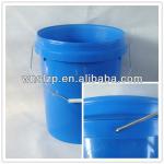 16L plastic bucket for paint blue