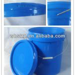 16L blue plastic bucket for paint