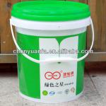 heat transfer printed fashionable PP plastic bucket wholesale