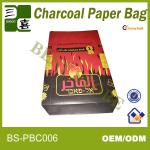 paper bag for charcoal is big and for food packaging