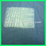 Water soluble plastic bag for cement additives