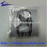 multi layers laminated three side sealing zipper underware bag