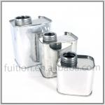 Small Rectangular Oil Petrol Tin Can Container