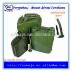 5L 10L 20L portable steel gas can