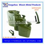 5L 10L 20L olive green steel can/jerry can with spout