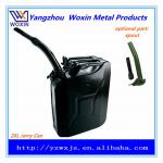 20L portable metal fuel tank with extra spout