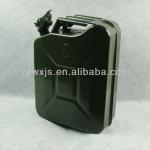 jerry can with flexible metal spout