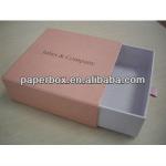 custom print design slide drawer paper box gift box cardboard box