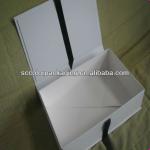 Clear White Folding Cardboard Display Box Europen Market Popular