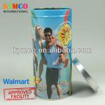 Walmart Approved Factory Hot Sell High Quality Cylinder Sunglasses Tin Can