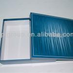 paper packaging box with flocking logo