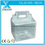 custom logo pp clear plastic packaging box