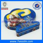 christmas gifts tin box for playing cards