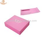 Customized luxury flat pack cardboard magnetic paper folding box